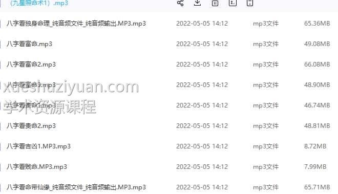 高德臣盲派命理2019年弟子班，百度网盘下载，阿里云盘下载插图