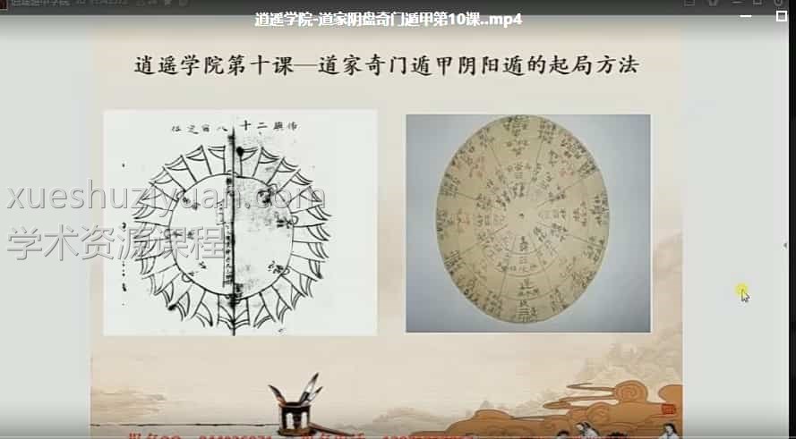 逍遥学院 道家阴盘奇门遁甲视频26集插图