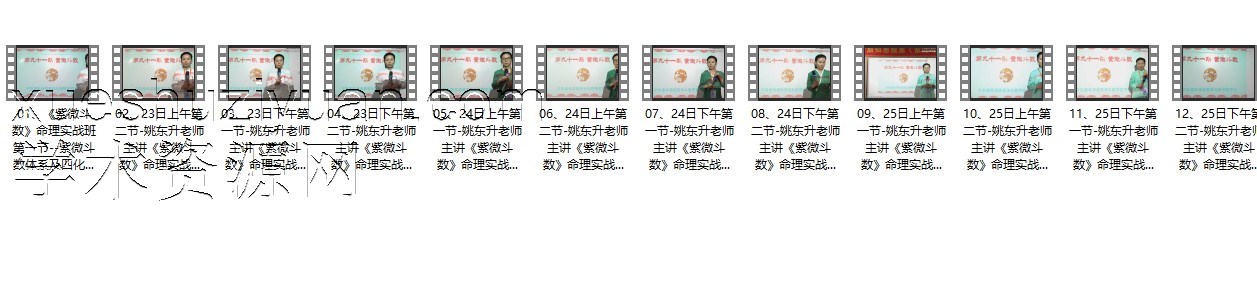 91期-姚东升老师主讲《紫微斗数》命理实战班-12集插图