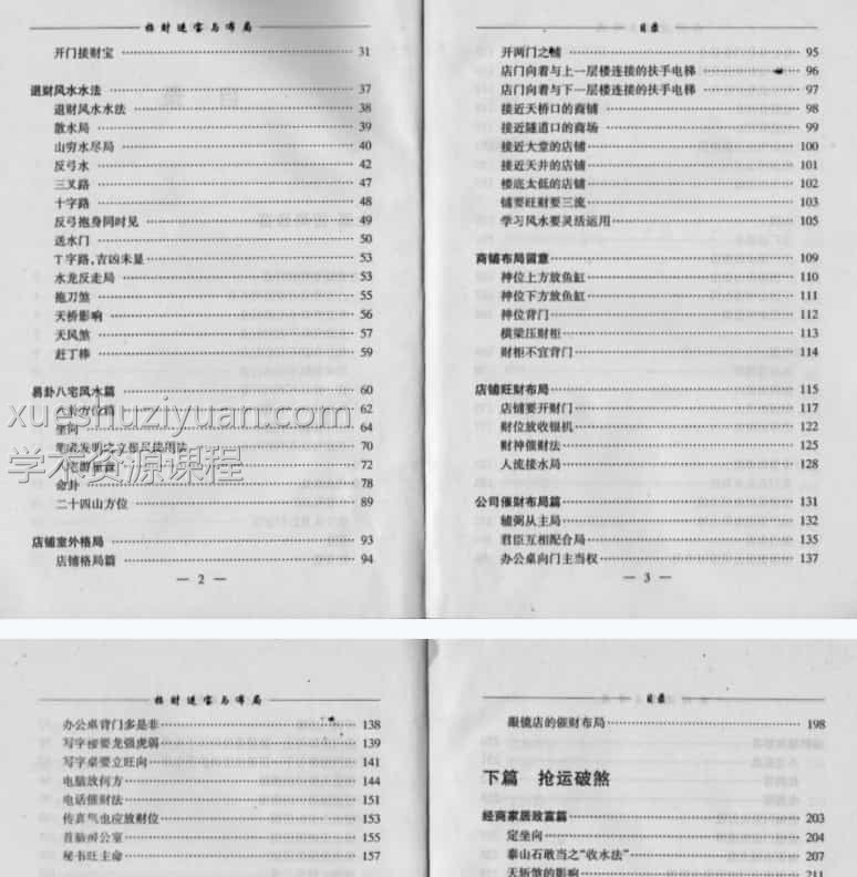 邵伟华-招财进宝与布局 着 扫描双页版 306页.pdf！插图