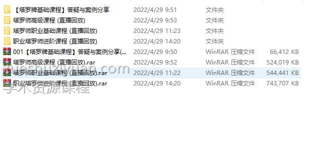 拿铁职业塔罗师（基础+高级+进阶+案例）13集视频 百度盘 阿里云盘插图