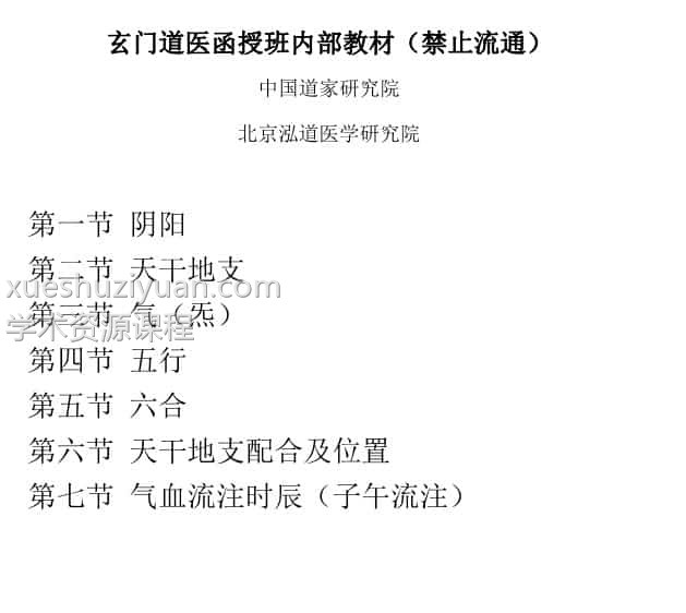 道医天医祝由术开山传法文档F2201插图1