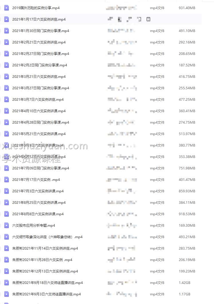 朱辰彬2021野鹤六爻深入视频28集 百度云下载插图