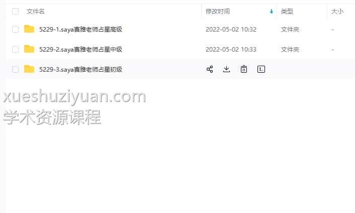 saya赛雅老师2022年占星初级+中级+高级班视频33集插图