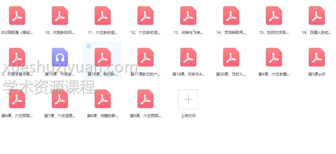 高德臣六爻初级，百度盘下载，阿里云下载插图1