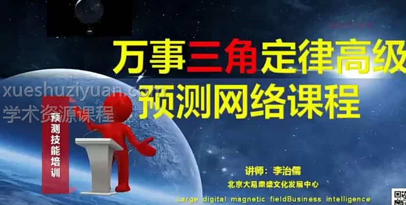 李治儒三角定律2021年视频四套原版无水印插图 李治儒三角定律2021年视频四套原版无水印插图