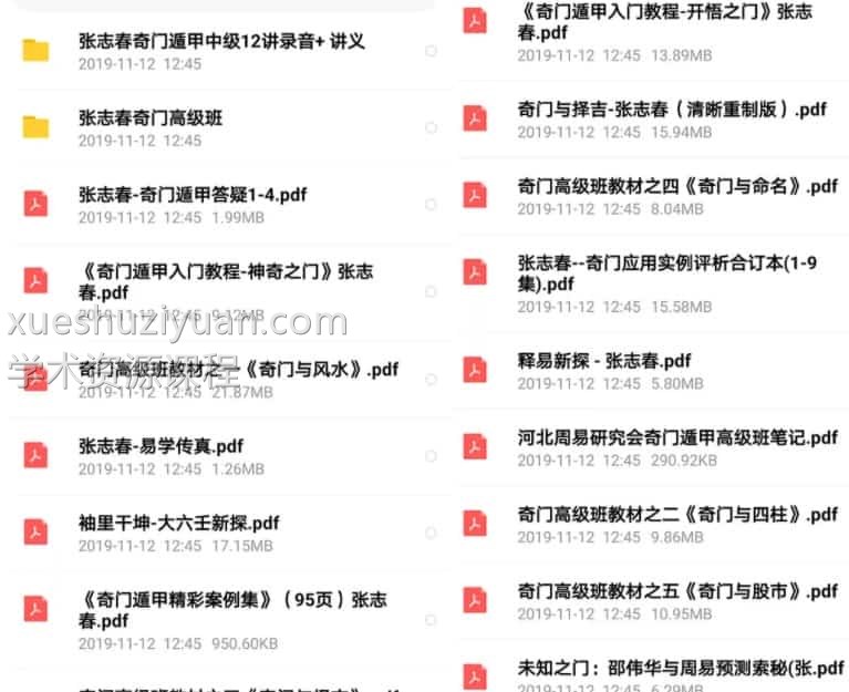 张志春 奇门遁甲中、高级班录音+资料+讲义合集插图 张志春 奇门遁甲中、高级班录音+资料+讲义合集插图