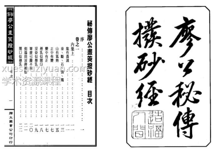 廖公秘传拨砂经（古本.拍照版）插图