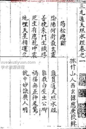 风水古籍：八宅派三元通天照水经 457页插图