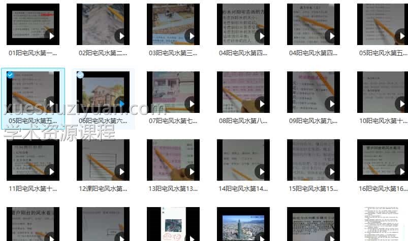 林来锦《阳宅风水地理》第一期 阳宅必成 视频20集插图