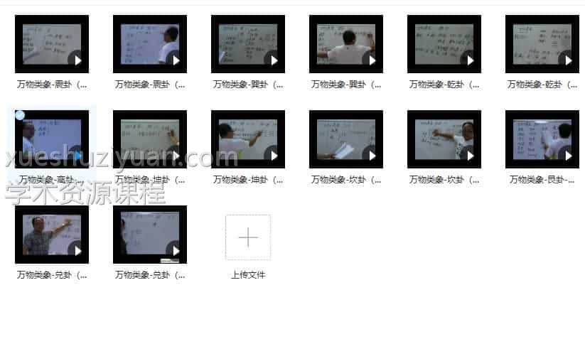 【梅花】陈春林-2012年梅花心易之八卦万物类象面授班录像14讲插图