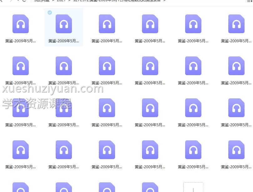 黄鉴-2009年5月1日梅花易数沈阳面授录音插图