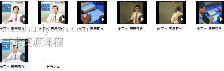 【六爻】廖墨香-周易现代经济预测技法讲座8集免费下载插图