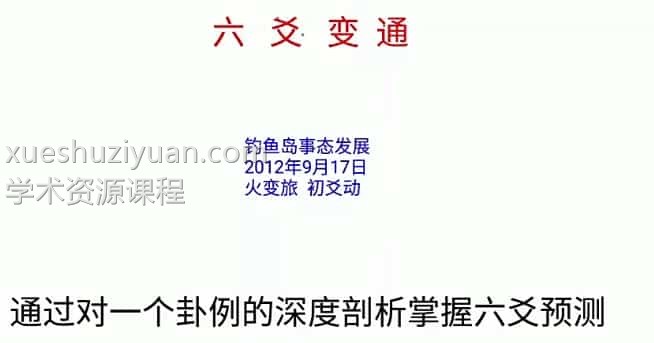 魏杰 六爻卦意卦象变通预测法 视频17课教程插图