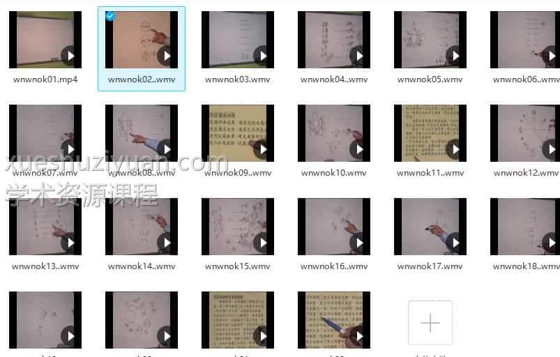 颜仕(林武樟)-文王圣卦（六爻）研究应用課程录像22讲插图