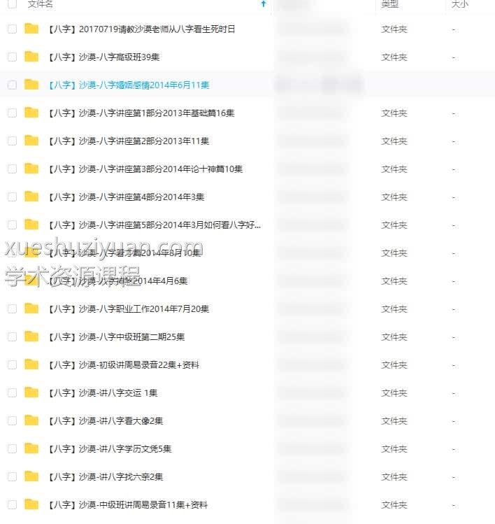 沙漠八字大量录音文件大合集 18套 沙漠绿洲八字资料录音+文档资料插图