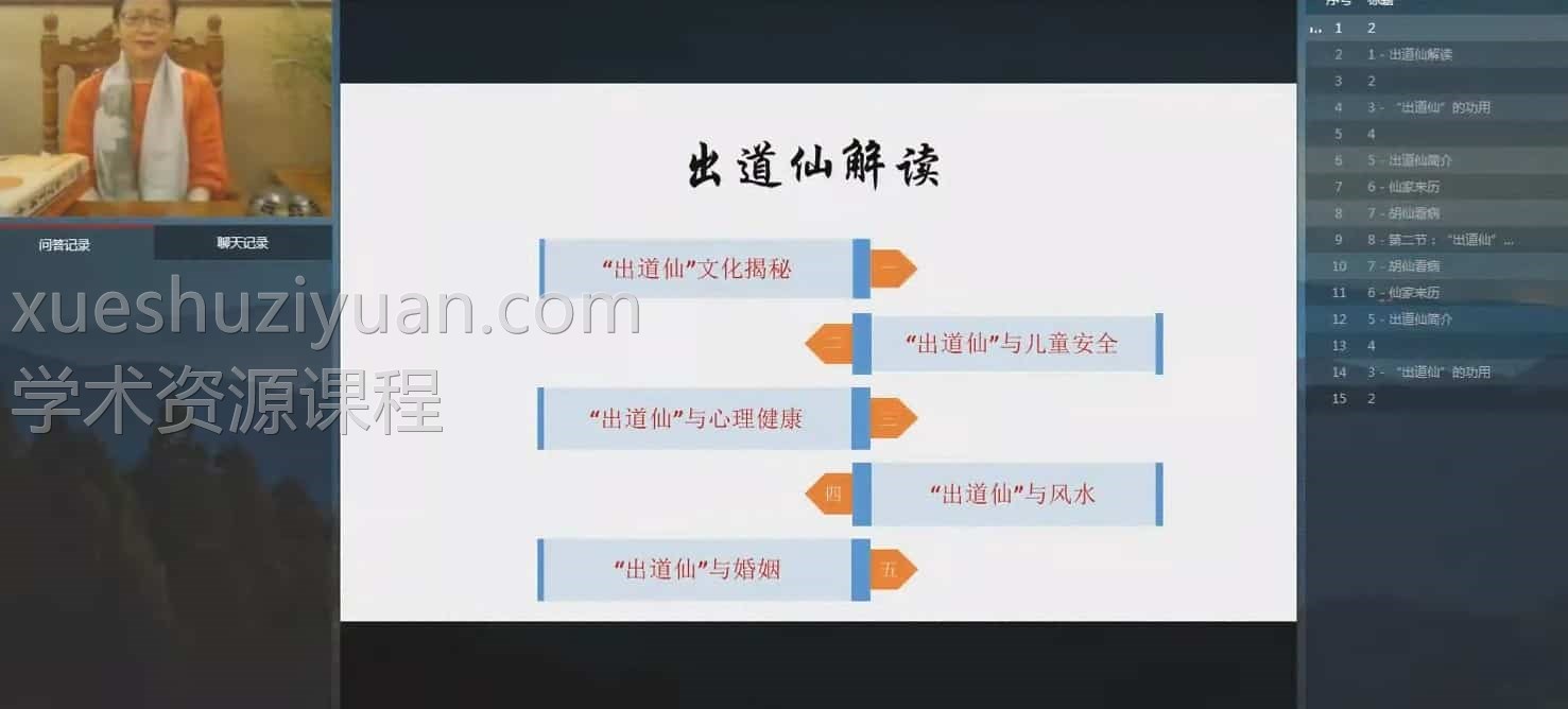 妙弘 出道仙解读课程视频5集，出马仙系统讲解插图
