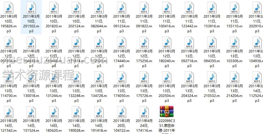 君臣命理-2011年3月面授班录音43个插图 君臣命理-2011年3月面授班录音43个插图