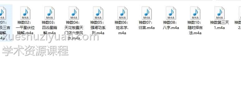 禅意神数2017培训录音插图