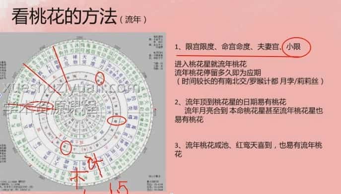 七政四余桃花班 2018年抱景七政四余人际感情推动合盘班视频5集插图