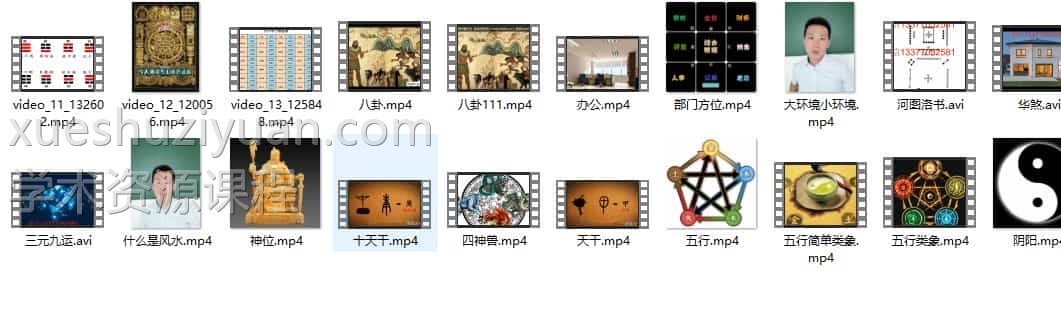承玉老师居家风水课程25视频合集插图