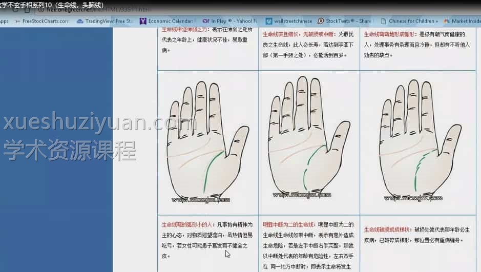 手相 玄学不玄手相系列课程视频14集插图