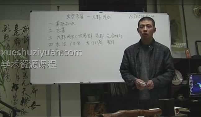 明德老师 玄空飞星大卦网授课程视频24集全集插图