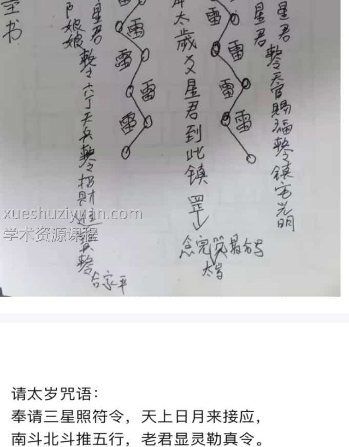 宇安《天医二期》护身,化太岁,法术,符咒文字讲义+视频讲解插图2 宇安《天医二期》护身,化太岁,法术,符咒文字讲义+视频讲解插图2