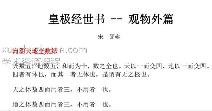 皇极经世书三本插图