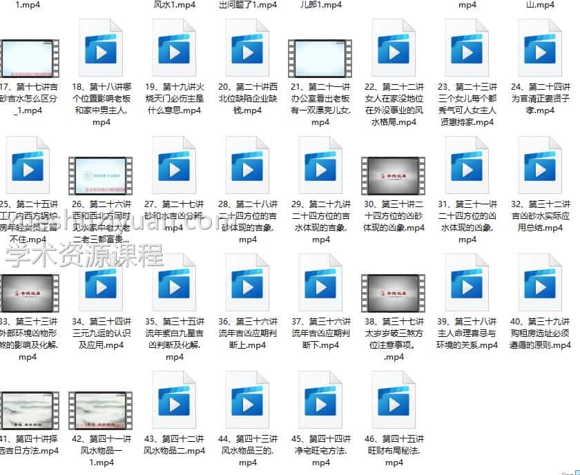 李德住宅环境风水学视频合集38集插图