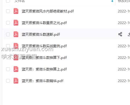 蓝天辰紫微斗数 蓝天辰紫微斗数PDF电子书7本合集插图 蓝天辰紫微斗数 蓝天辰紫微斗数PDF电子书7本合集插图