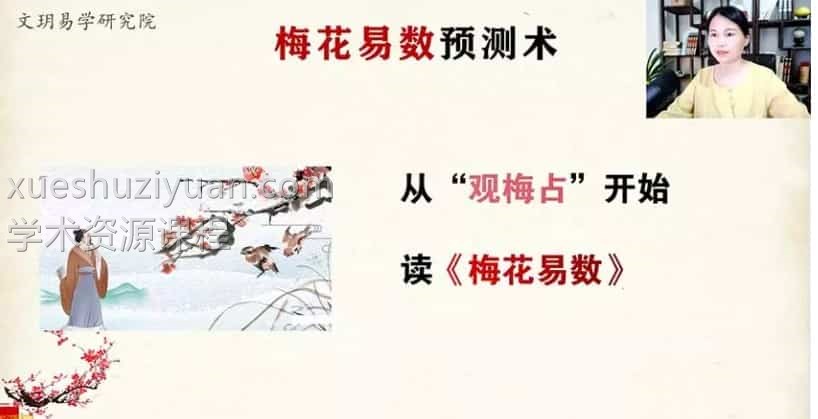 文玥梅花易数视频课程20集插图 文玥梅花易数视频课程20集插图