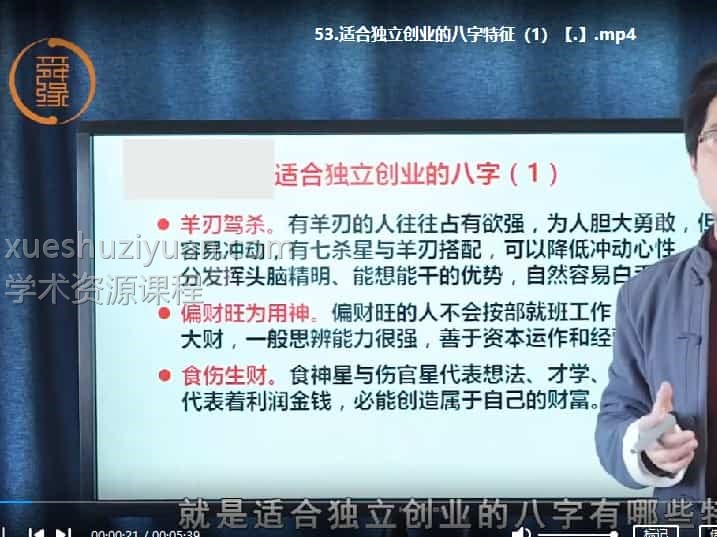 王炳森八字命理学基础知识点55集插图