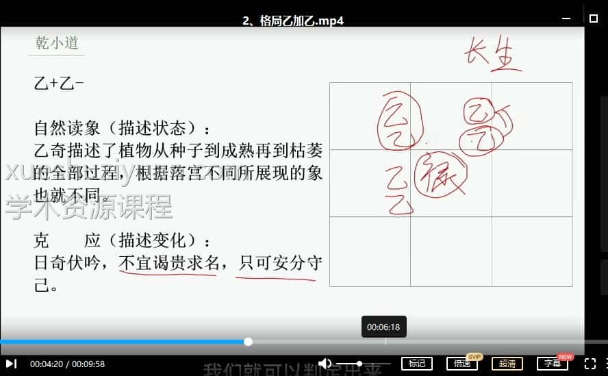 郭玄海奇门心法心盘奇门11集课程视频+文字插图
