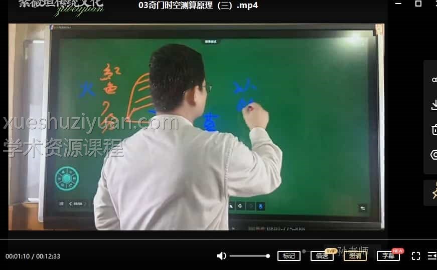 台湾孫立昇《道家阴盘奇门时空精英弟子班》视频课程三套 75集插图