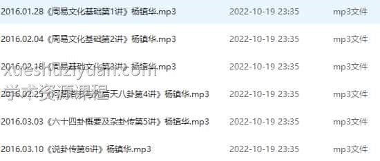 杨镇华老师居家风水标准讲课 8讲插图