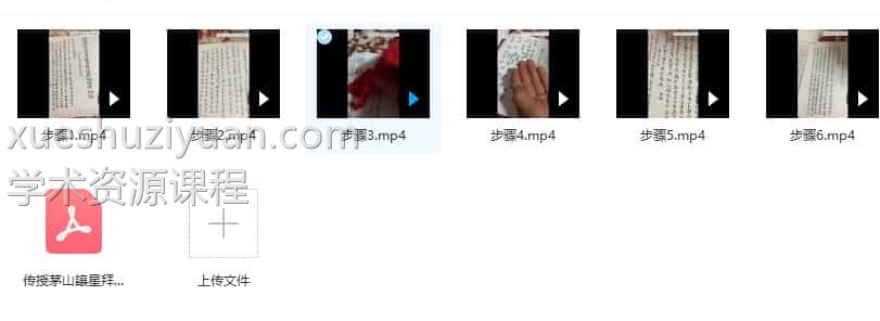 茅山讓星拜斗祈福 茅山讓星拜斗祈福降魂保命秘诀步骤视频6集+文字资料插图