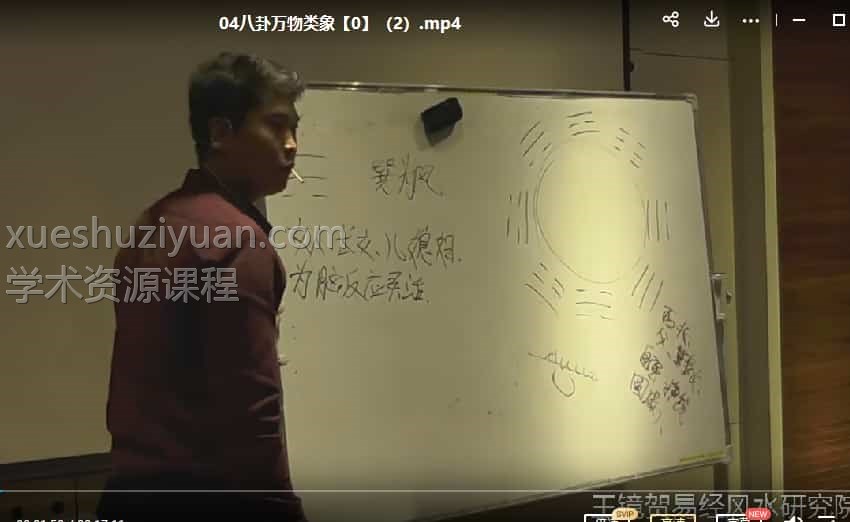 王镜贺太极直断面授班 王镜贺大师《六爻、太极直断》面授班视频课程42集插图