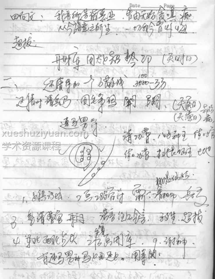 法术风水手写笔记+道法法术讲义插图2