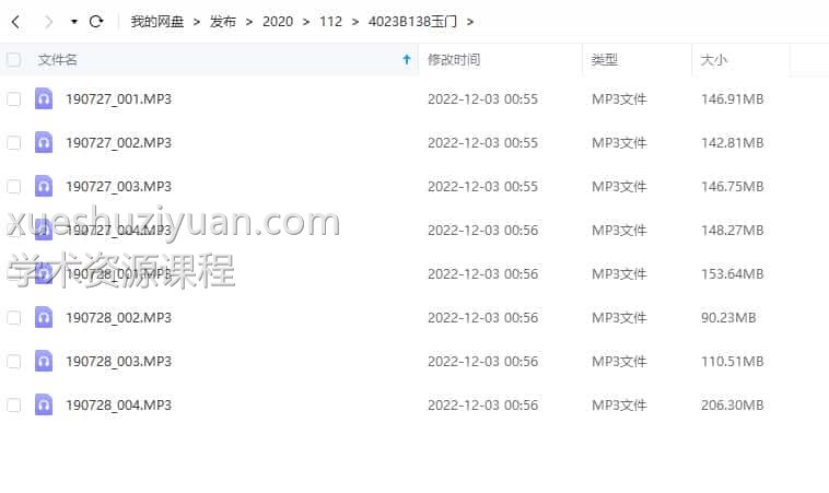 玉门道法线下二天高清录音全套课程插图