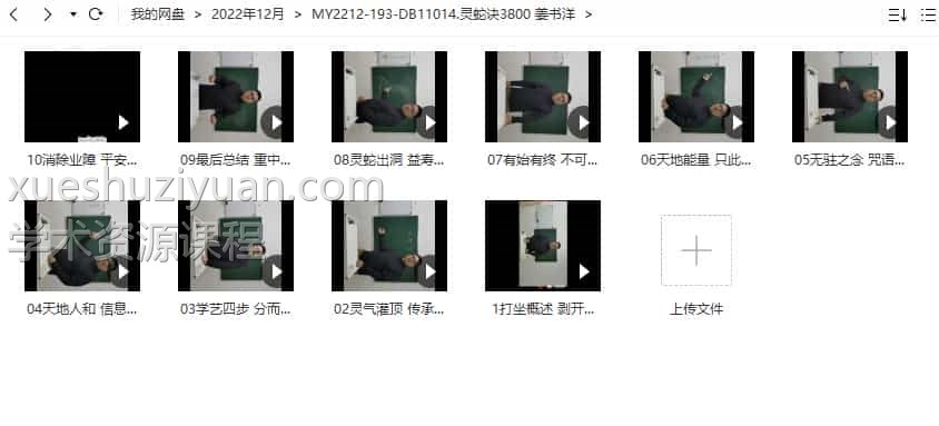 姜书洋 灵蛇诀 打坐法门打坐百度云下载 姜书洋灵蛇诀录像10集插图