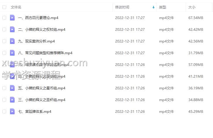 斯年罗牌高级教程9视频插图1
