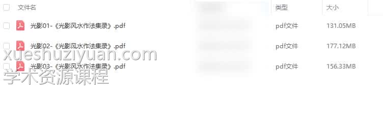 黄寅高徒：陈金成 光影风水作法集录3本合集插图1