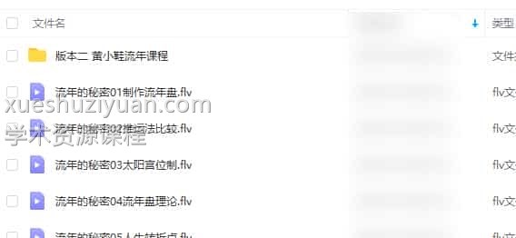 黄小鞋占星流年的秘密9+5视频教程插图1