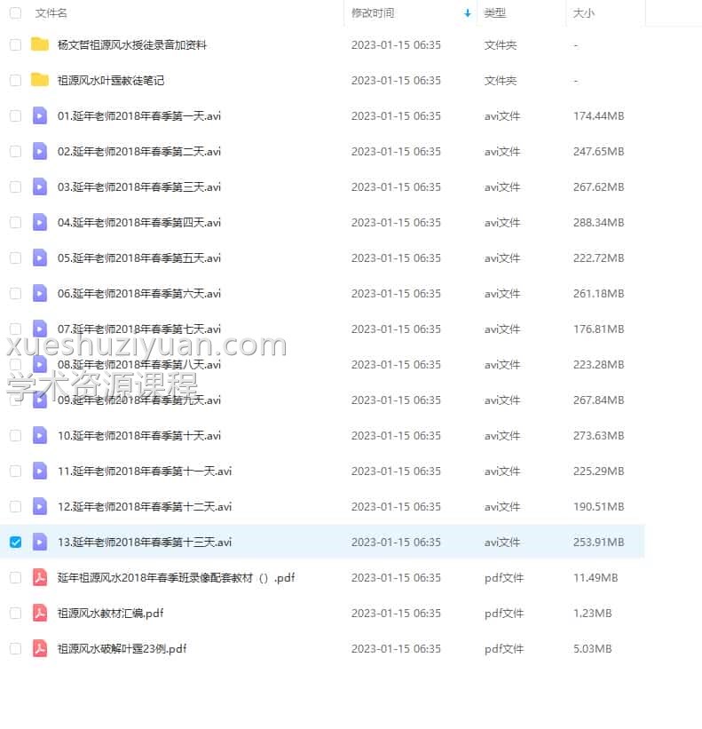 祖源风水传承延年老师视频课程最新2018版插图