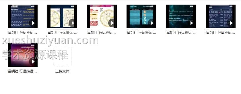 星钥社 占星行运 推运课程 视频课程插图1