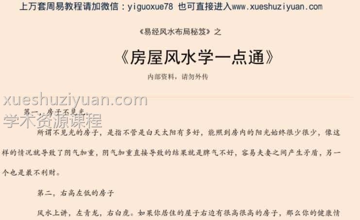 房屋风水学一点通.pdf插图