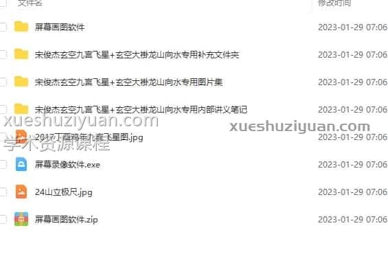 宋俊杰三元玄空九宫飞星阳宅风水秘传课程（增传杨公祖师爷玄空大褂—龙山向水绝技）插图