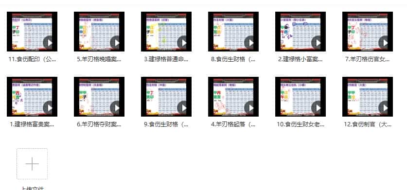道谷书院 文曾八字案例精解视频12集插图1