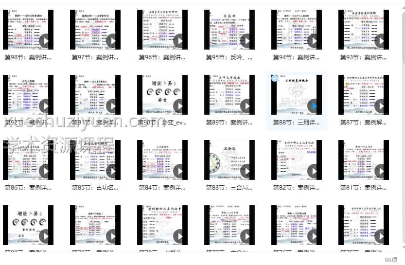 易小生 增删卜易 易小生增删卜易课程98集视频插图1 易小生 增删卜易 易小生增删卜易课程98集视频插图1